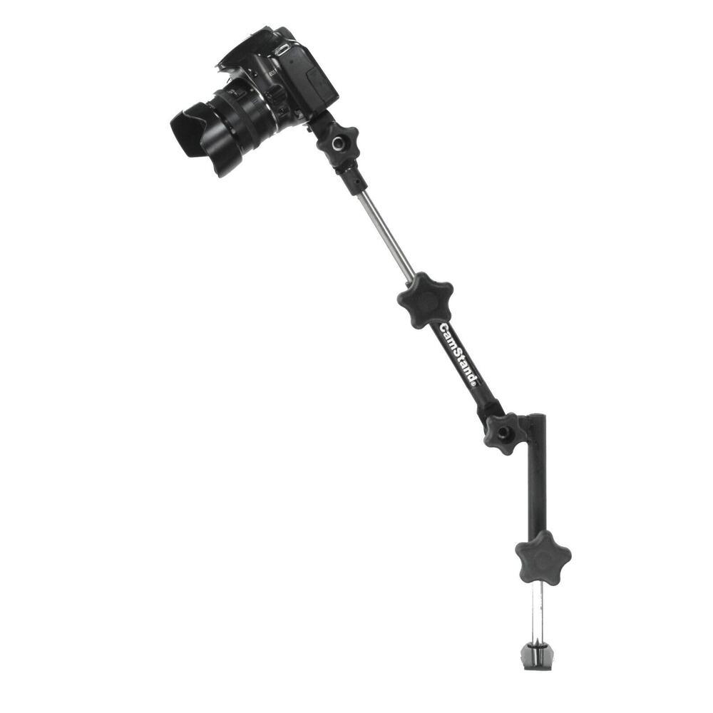 CamStand ® X20 HD Heavy Duty Desktop Clamp Style Stand for DSLR's / Cellphone